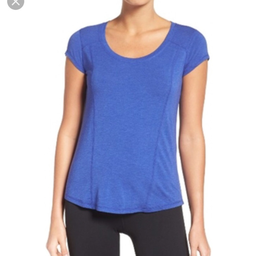 Zella coral fitted work out T Shirt